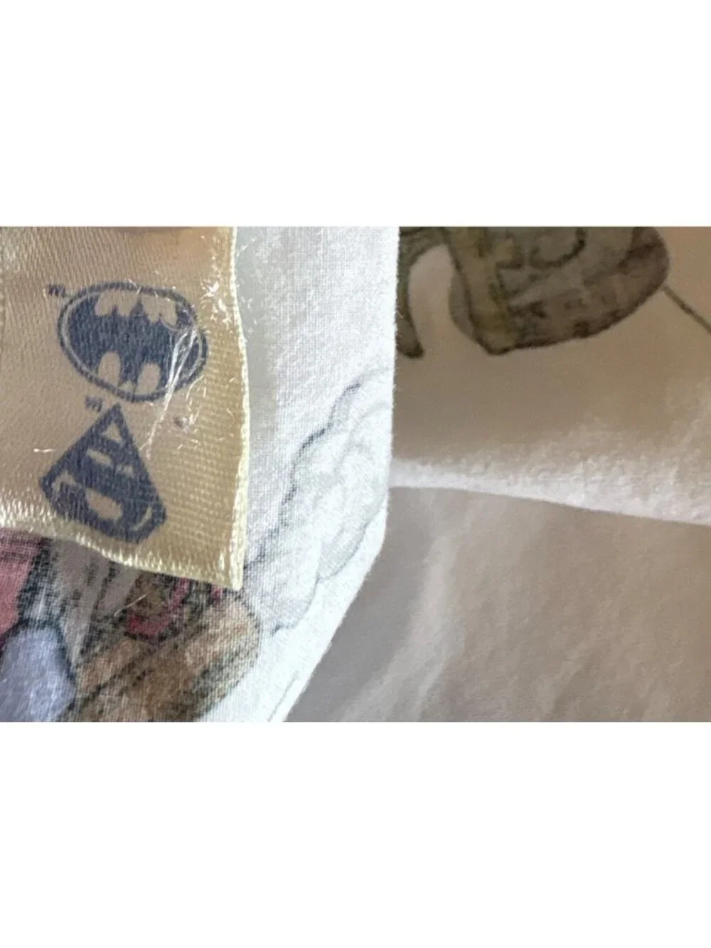 Pottery Barn Kids Batman Full Set Flat Fitted Sheet Pillow Case Cotton